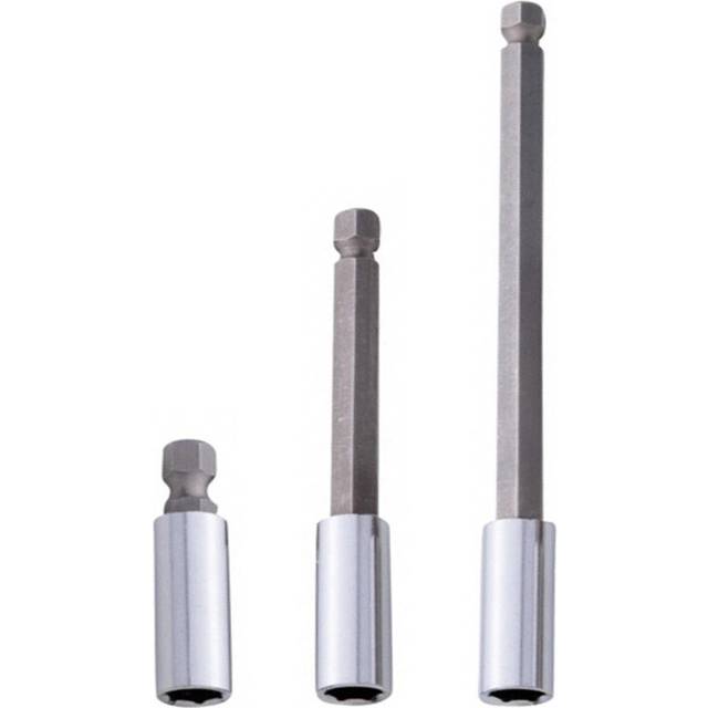 Blue Spot Tools 3 Piece 1/4" Magnetic Bit Adaptor Set