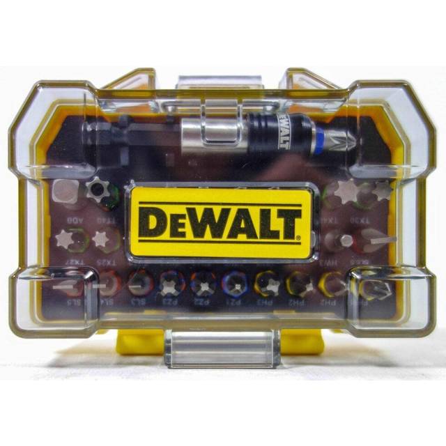 DEWALT DT7969-QZ, 32 Piece XR Professional Magnetic Screwdriver Bit Accessory Set, Yellow