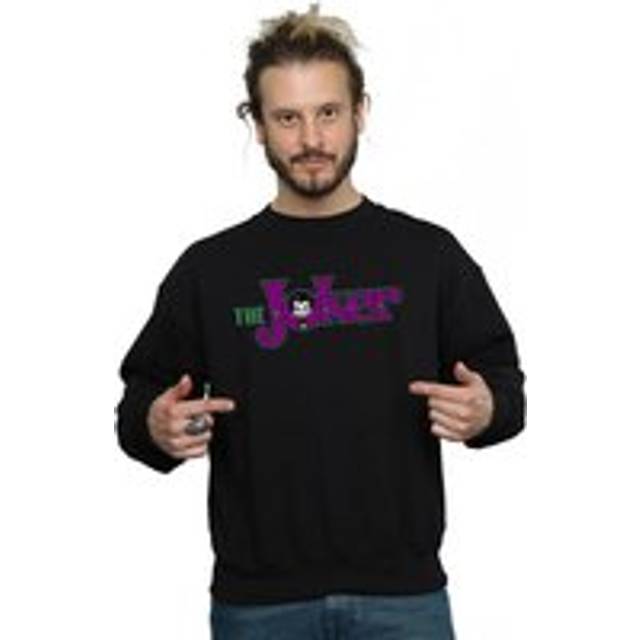 The Joker Text Logo Sweatshirt - Black - XL
