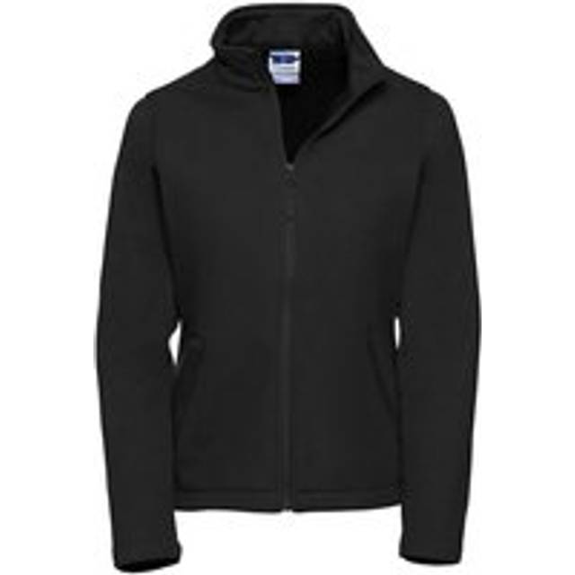 (S, Black) Russell Womens/Ladies Smart Soft Shell Jacket
