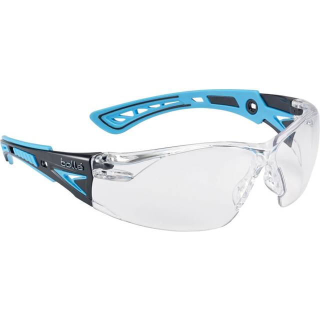 Safety Anti-Fog Glasses Bolle Safety Protective Eyeware Rush+ in Blue