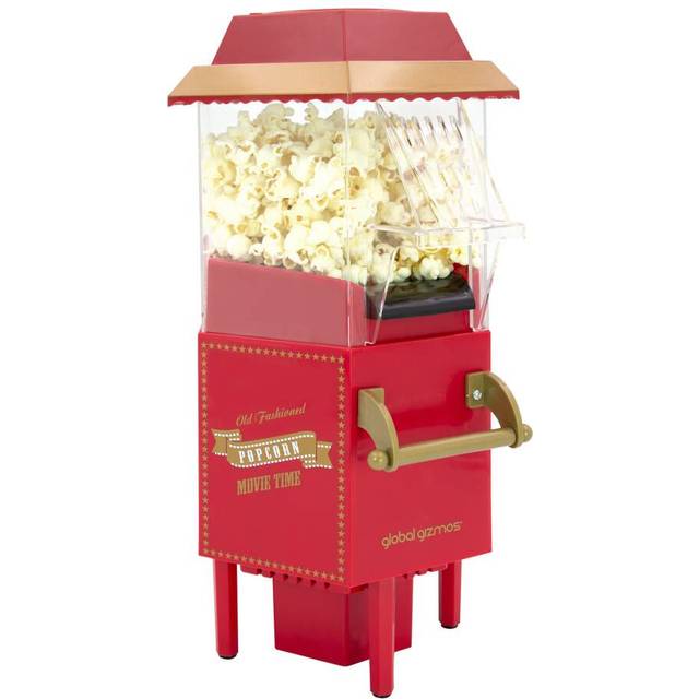 Global Gizmos 50300 Fairground Popcorn Maker, Red
