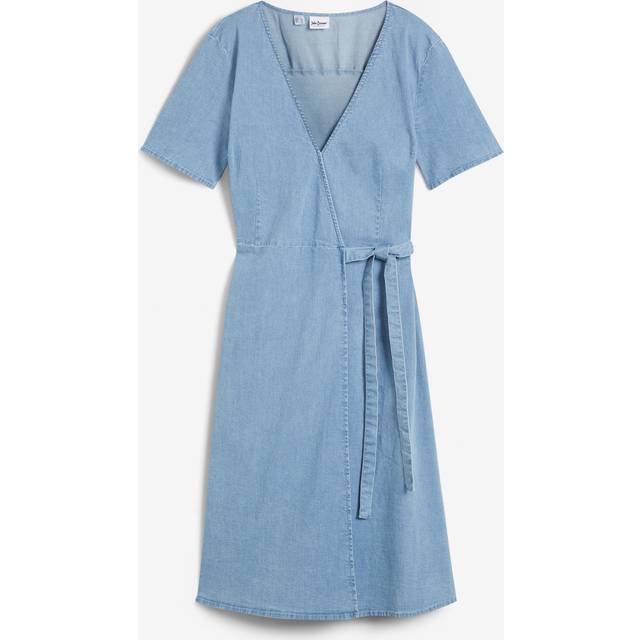 bonprix Denim Wrap Dress