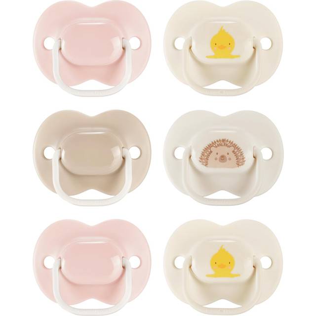 Tommee Tippee 6x 0-6m Anytime Soother 2, Multi - Print
