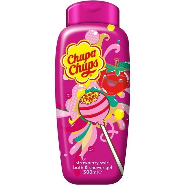 Chupa Chups Bath & Body Wash Strawberry Swirl 300ml