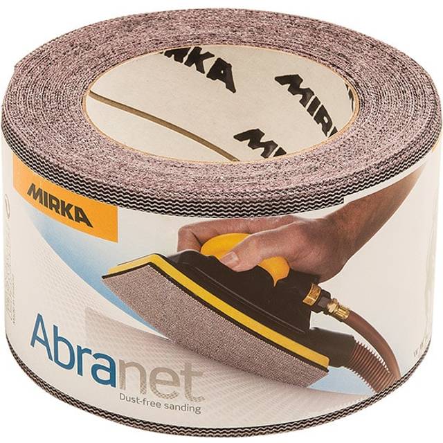 Nätmönstrat slippapper rulla Mirka Abranet 545BI001413R; 75 mm; 10 m; P400