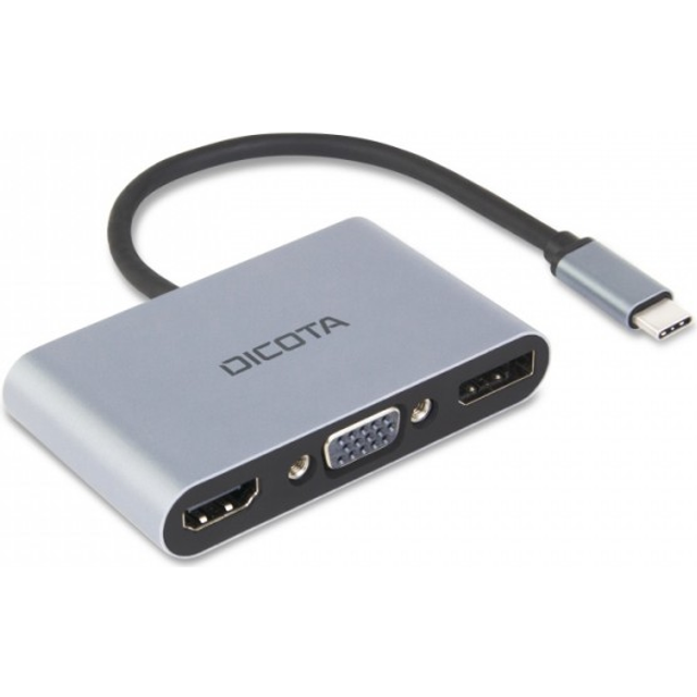 DICOTA D32064 mobile device dock station Tablet/Smartphone/Laptop Silver