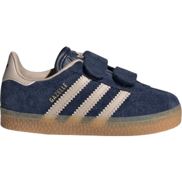 adidas Infant Gazelle Comfort Closure Night Indigo Wonder Taupe Gum