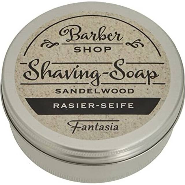 Sandalwood Shaving Cream for Men and Women: 100g Premium Sandalwood Shaving Soap - Vegan Moisturizing Shave Butter Women and Men Shaving Balm - for