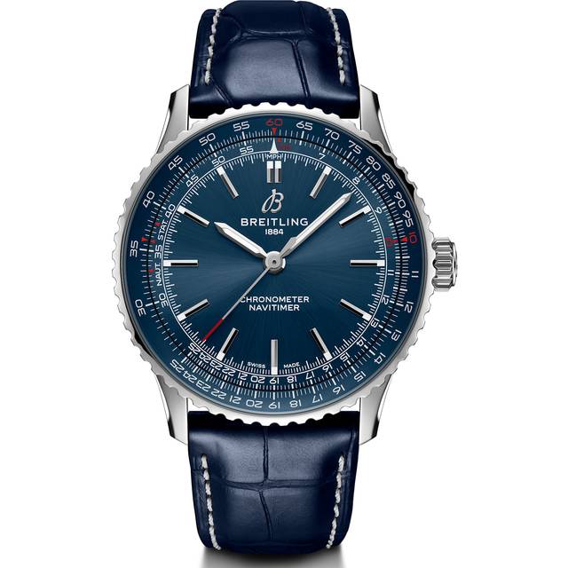 Breitling Navitimer Automatic 41 Blue Leather