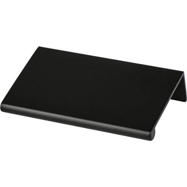 6 x 3 in. Bravo Finger Pull with Long Satin Black