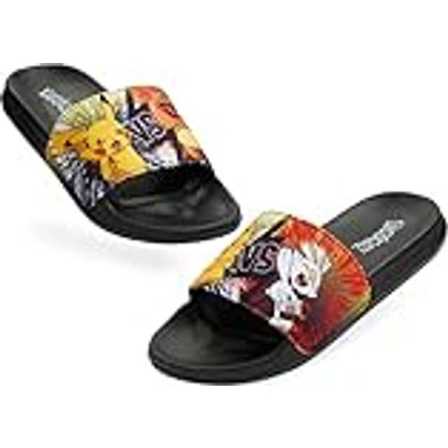 Pokemon kids vs print sliders flip flops summer shoes pool beach sandals