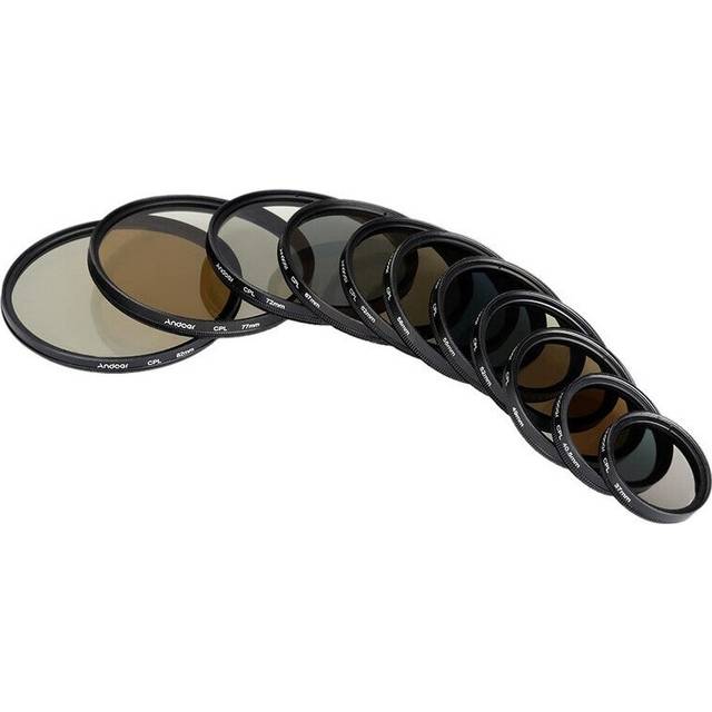(Standard, 2) 52Mm Digital Slim Cpl Circular Polarizer Polarizing Glass Filter For Canon Nikon Sony Dslr Camera Lens