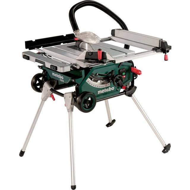 Bordcirkelsäg TS 216 såghöjd 63/43 mm med stativ och trolleyfunktion