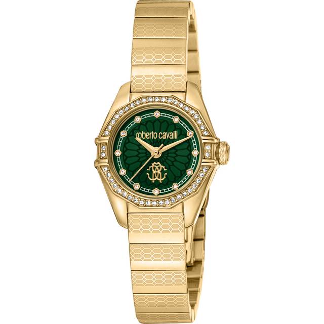 Roberto Cavalli Womens RC5L054M0065 Women Quartz Dark Green Stainless Steel 5 ATM 26 mm - One Size