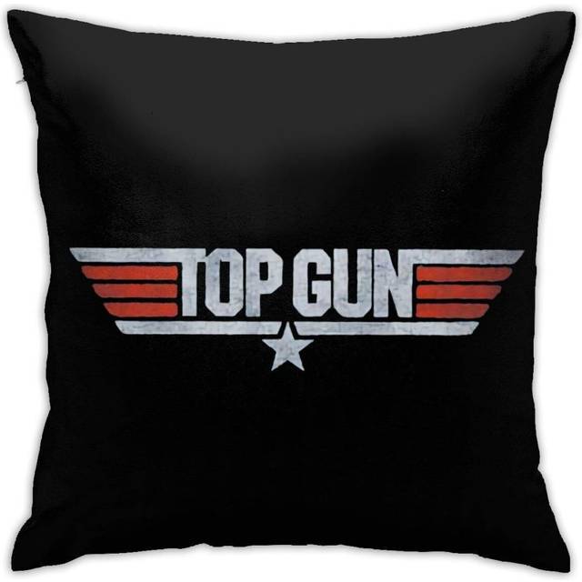 Top Gun Movie Pattern Throw Pillow Covers Polyester Cushion Cover Cases Pillowcases Sofa Home Decor