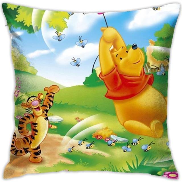and Friends Pillow Covers Gifts Decorative Cozy Throw Pillow Case Polyester Square Room Cushion Cover(18x18 Inch)