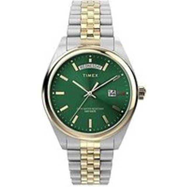 TIMEX Legacy Day and Date TW2W42800 Grön tavla, Dag och Datum,