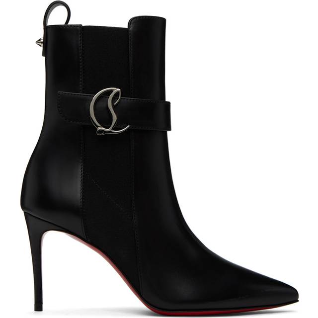 Christian Louboutin CL Chelsea leather ankle boots - black (UK 7.5)