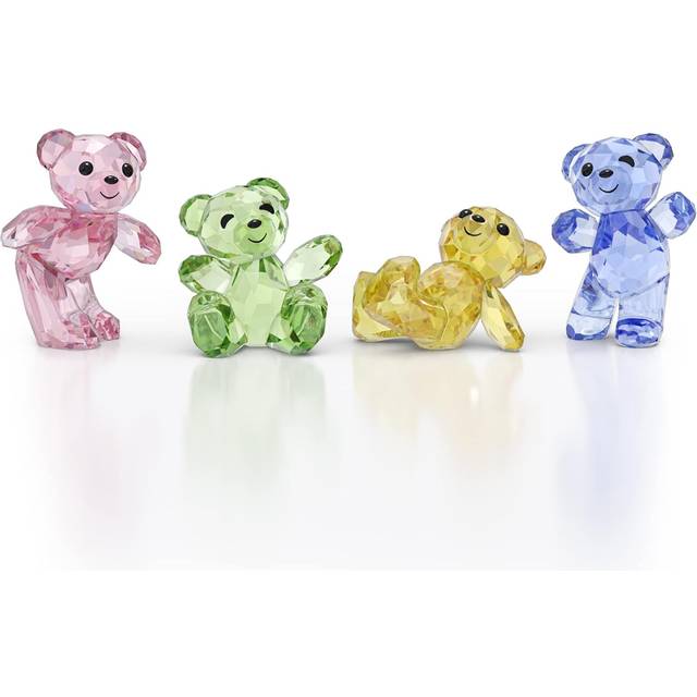 Swarovski Kris Bear 30th Anniversary Figurine Set 5636306 - Multi-Coloured