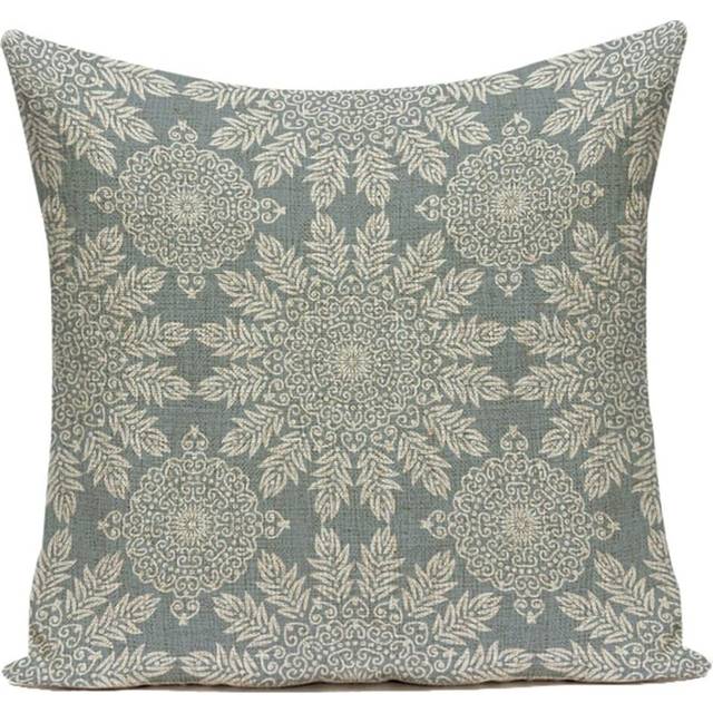 Bohemian Traditional Retro Throw Pillow Covers ,Pillowcase Decorative Cushion Covers Holiday Home Bedroom Car Sofa Couch Decor,Green #6,45*45cm