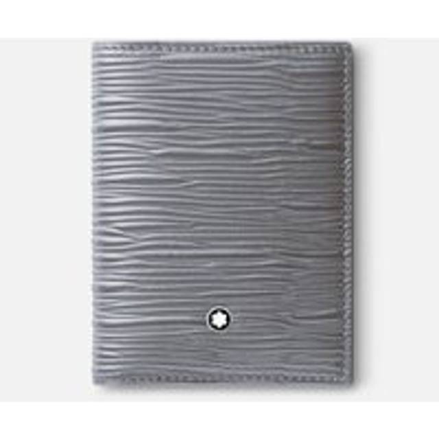 Montblanc 4810 Card Holder 4cc Steel D