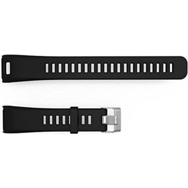 (Standard, 2) Replacement Wristband Strap Accessory For Garmin Vivosmart Hr Black