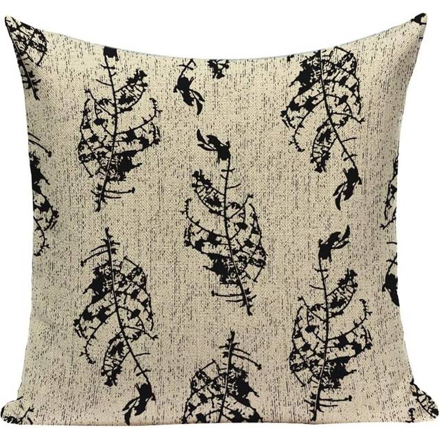 Cushion Covers Retro Lines 18X18 Inches Soft Throw Pillow Covers Square Pillow Cases for Sofa Bedroom 45*45cm #3