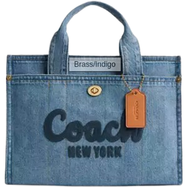Coach Shoppers & Totes - Denim Cargo Tote - blue - Shoppers & Totes for ladies - unisize