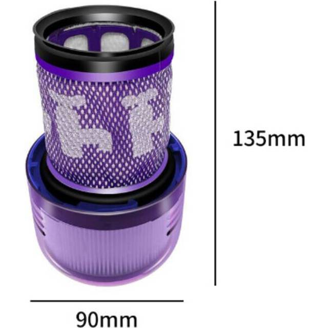 (Filter) Filter V12 For Vacuum Cleaner Hepa Replacement Household Accessories