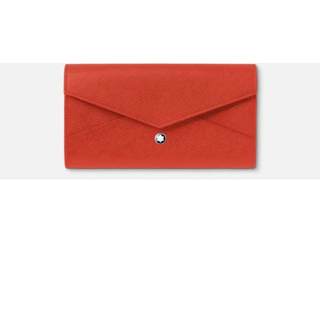 Montblanc Sartorial Continental Wallet Coral