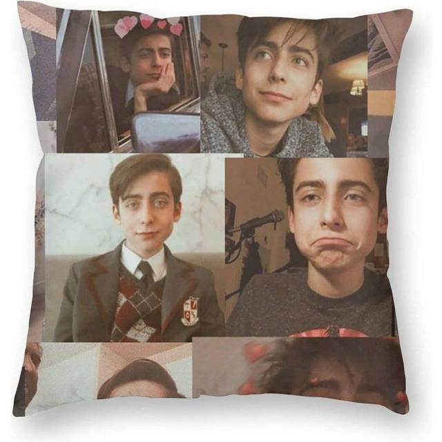 "Pillowcases Personalized Decor Art Zippered Throw Pillow Covers Cases Cushion Cover for Couch Living Room Sofa 18""x18"""