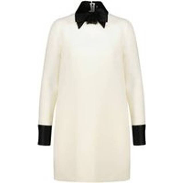 Dolce & Gabbana, Short Dresses, female, Beige, S, Wool dress