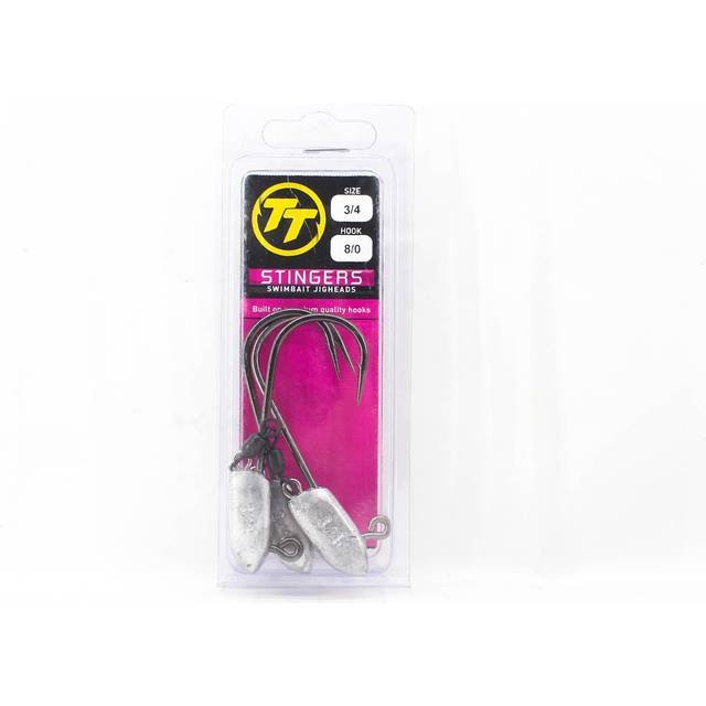 Tackle Tactics TT Stingers Jig Head 3/4 oz 8/0 3/pack (2287)