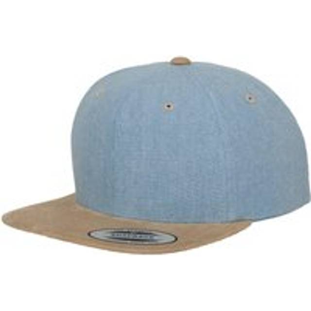 Yupoong Flexfit Unisex Chambray-Suede Snapback Cap