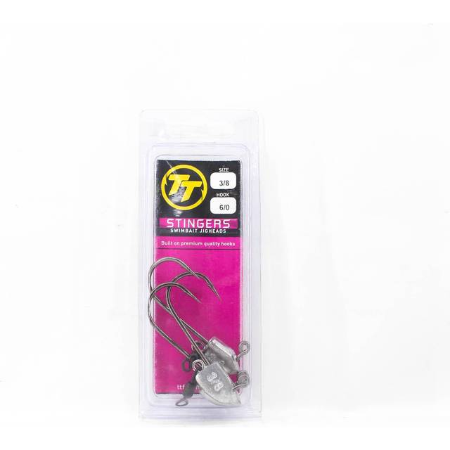 Tackle Tactics TT Stingers Jig Head 3/8 oz 6/0 3/pack (2201)