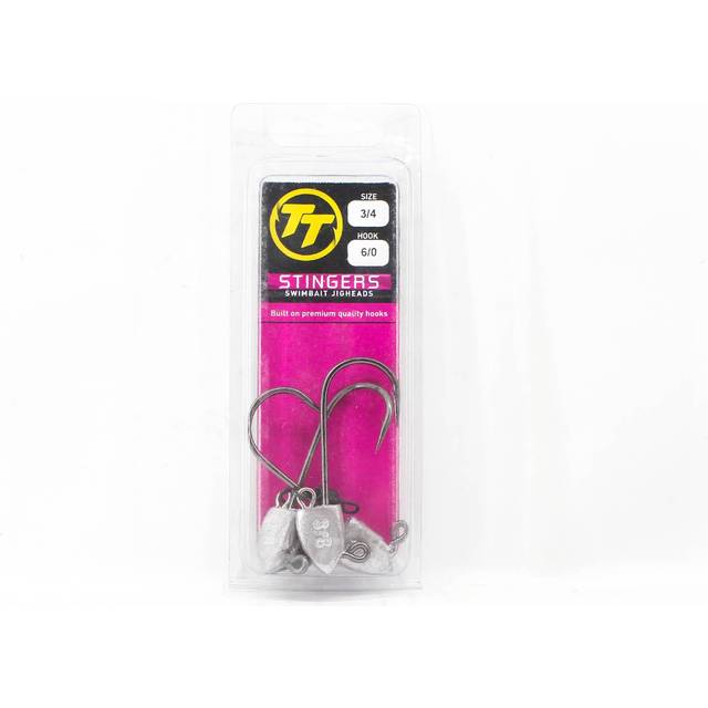 Tackle Tactics TT Stingers Jig Head 3/4 oz 6/0 3/pack (2263)