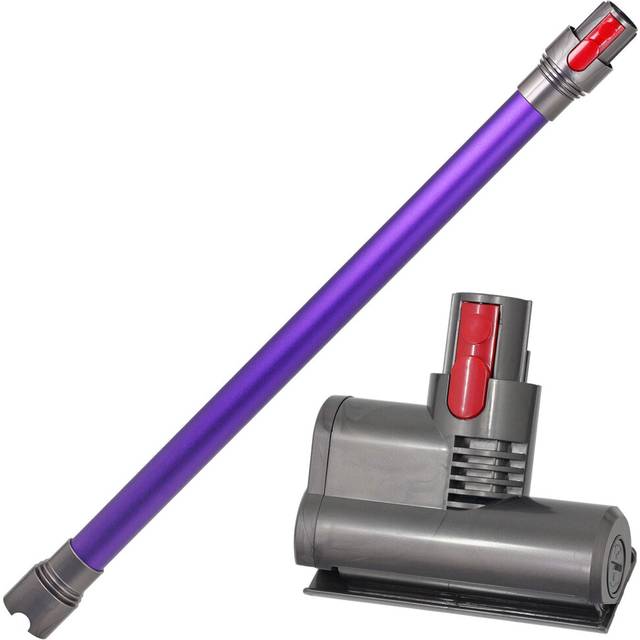Vacuum Mini Motorised Turbine Brush for Dyson V8 SV10 + Purple Rod Wand Tube
