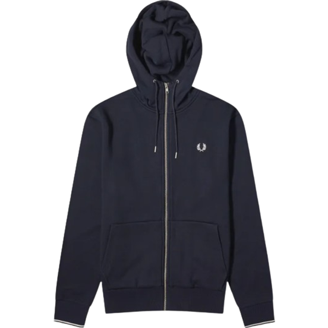 Fred Perry Zip Through Hoodie
