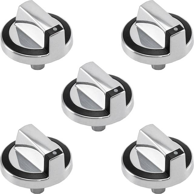 (5-Pack) W10284885 Control Knob Compatible with Range Ovens - WPW10284885
