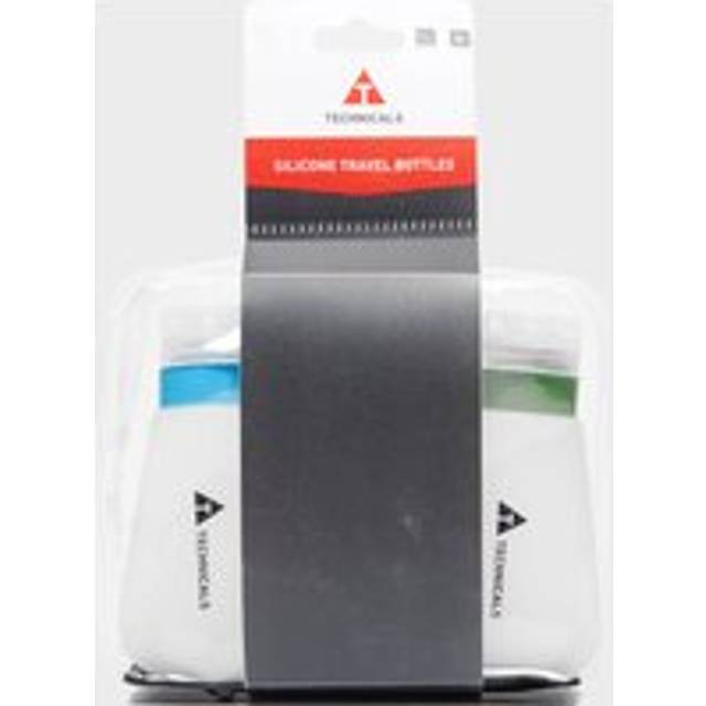 Set of 3 100ml Travel Bottles, Multi Coloured - One Size