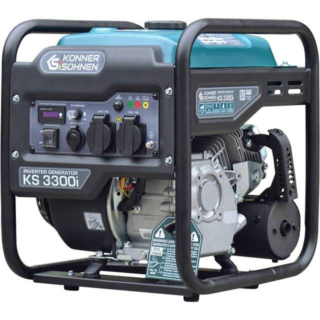 Petrol inverter generator ks 3300i Max. power 3300 w euro v
