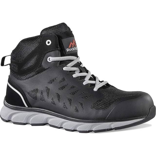 Rock Fall Bantam Mid-Cut Safety Boot Size 9 - Black