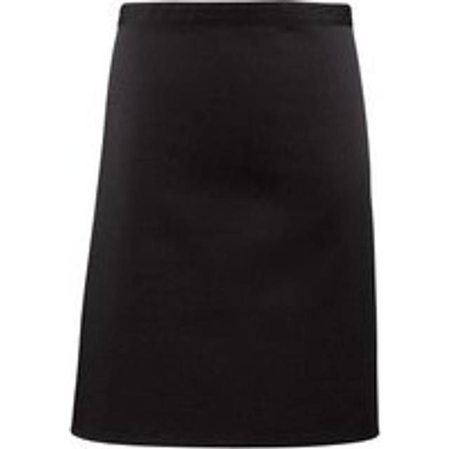 (One Size, Black) Premier Colours Mid Length Apron