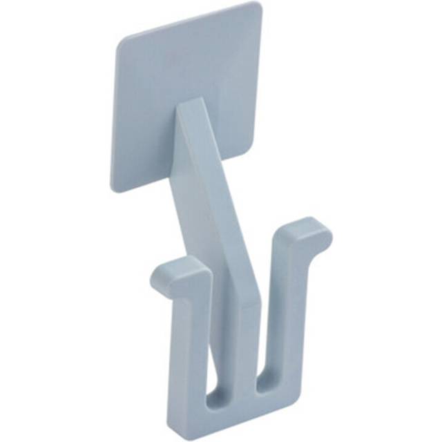 (a-Blue) Wall Mounted Slipper Rack Shoe Hanging Holder Toilet Wall Door Shoe Storage Shelf Slippers Drain Storage Rack Bathroom Organizer