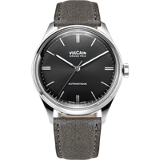 Vulcain Grand Prix Grey Leather Watch