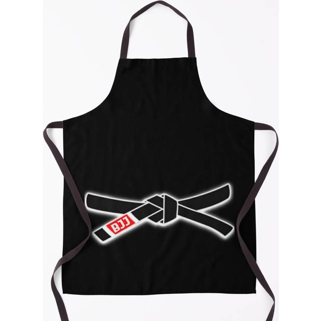 BJJ BLACK BELT Grill Aprons for Kitchen BBQ Chef