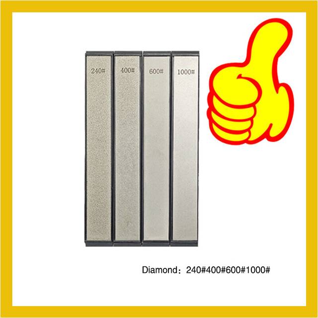 (a-4J choice) Diamond Sharpening Stone Knife Sharpener Replacement Fixed Angle System Grinding Bar Diamond Whetstone Oil Stone