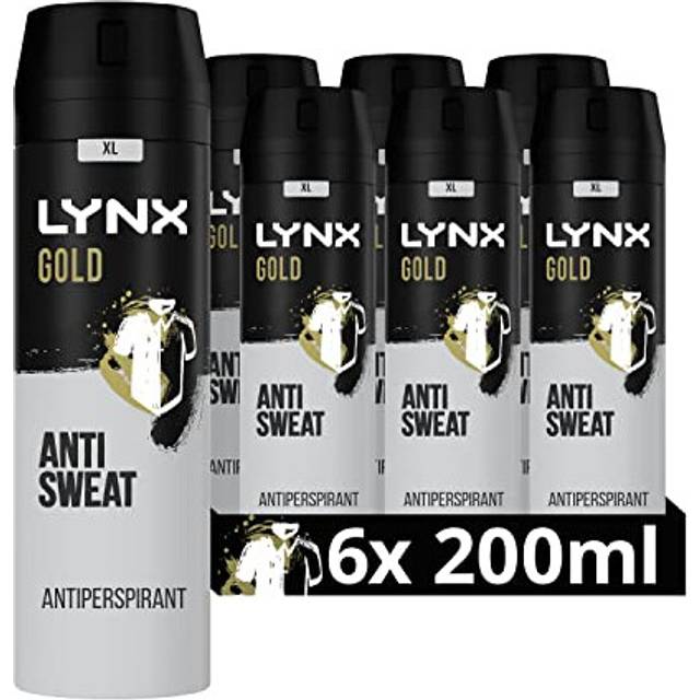 XL Gold 'Anti-Perspirant' Deo AntiWhite Marks 200ml, 6Pk - One Size