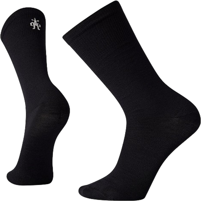Smartwool Classic Hike Zero Cushion Crew Socks - Black - XL